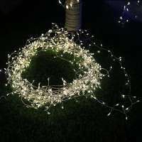 20 LED Icicle Lights Raindrop String Fairy Lights for Outdoor Garden Patio Christmas Xmas Tree