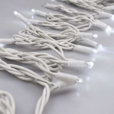 4m 40 led ip65 rubber wire waterproof led fairy curtain string lights for christmas