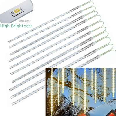 LED Meteor Light snowfall light meteor tube Lamp led meteor shower tree shower rain tube