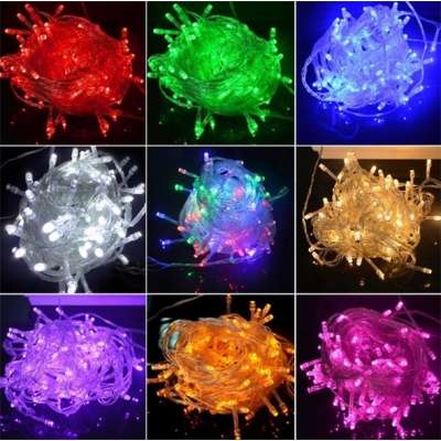 220V 110V 10M 100 LED String Lights  Garland Lighting for Xmas Wedding Party Decorations